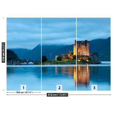 Mural de parede Castelo, Escócia