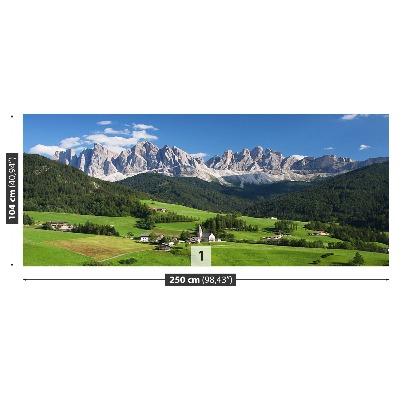 Mural de parede Dolomitas italianas