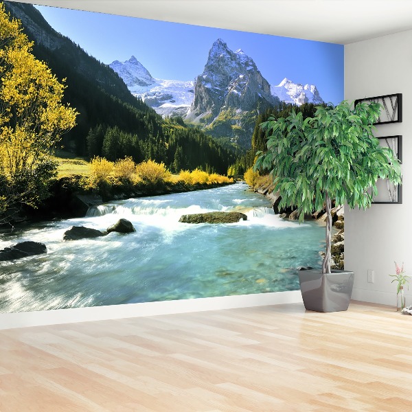 Papel de parede Alpes Suíços