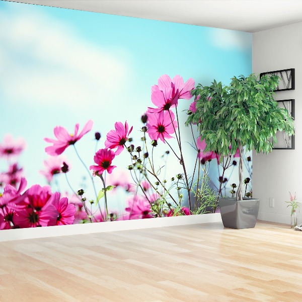 Papel de parede Céu de flores