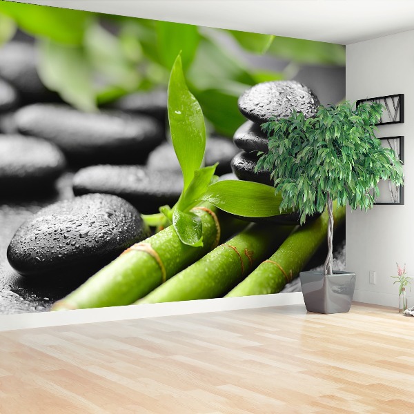 Papel de parede Pedras de bambu