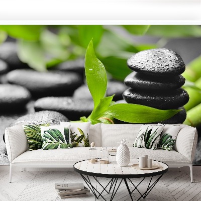 Papel de parede Pedras de bambu