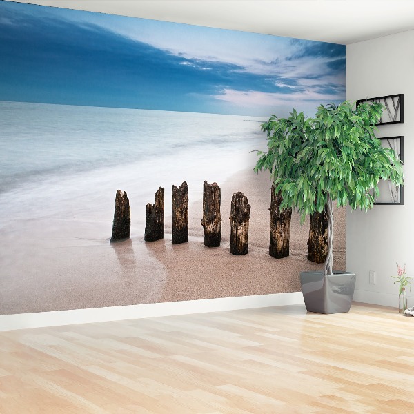 Mural de parede Na costa