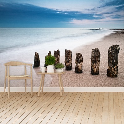 Mural de parede Na costa