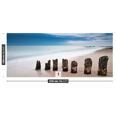 Mural de parede Na costa