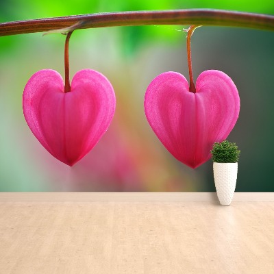 Papel de parede Coração de Flor