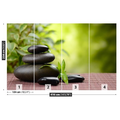 Papel de parede Pedras de basalto