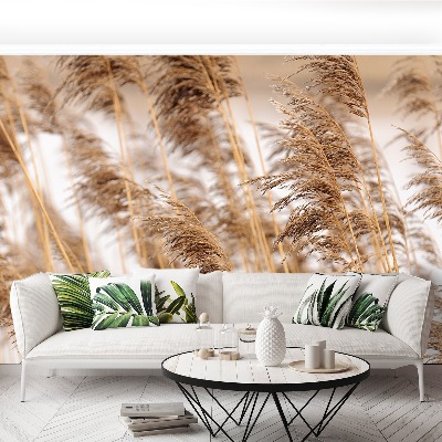 Mural de parede Junco marrom