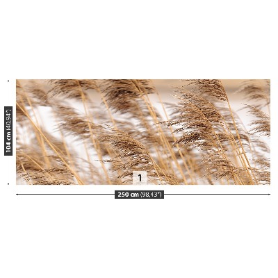 Mural de parede Junco marrom