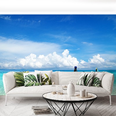 Papel de parede Barcos de praia