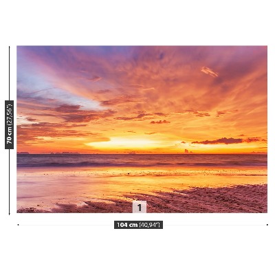 Mural de parede Lindo pôr do sol