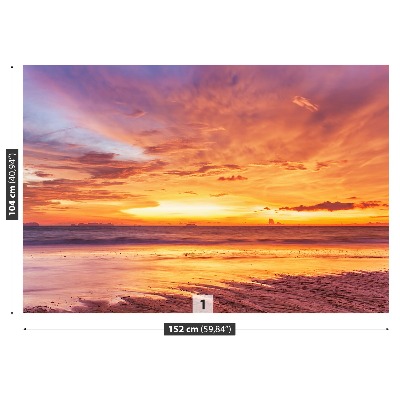 Mural de parede Lindo pôr do sol