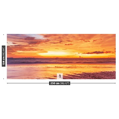 Mural de parede Lindo pôr do sol