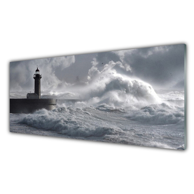 Quadro acrílico Farol da Natureza