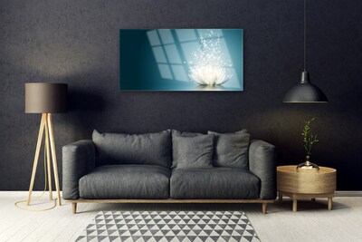 Quadro acrílico Planta de flor de lótus