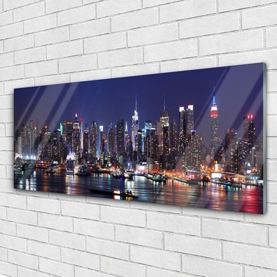 Quadro acrílico Arranha-céus Casas da Cidade