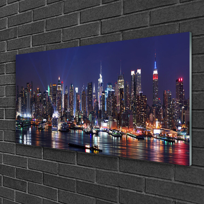 Quadro acrílico Arranha-céus Casas da Cidade