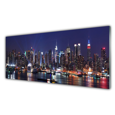 Quadro acrílico Arranha-céus Casas da Cidade