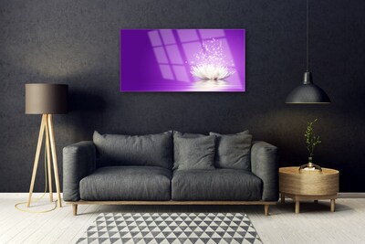 Pintura acrílica Flor de lótus