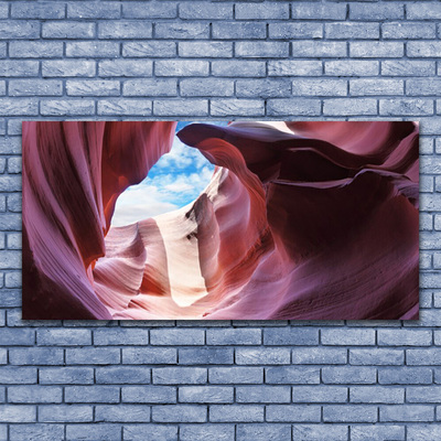 Quadro acrílico Arte no leito do rio Rock