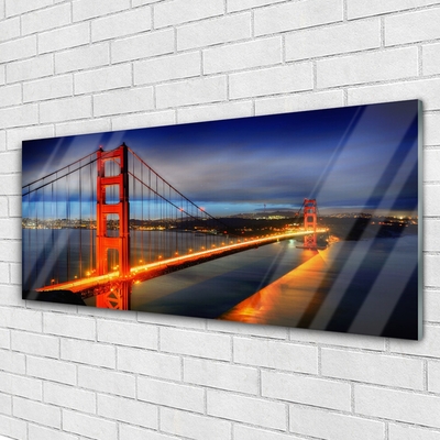 Quadro acrílico Arquitetura de pontes