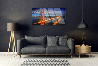 Quadro acrílico Arquitetura de pontes