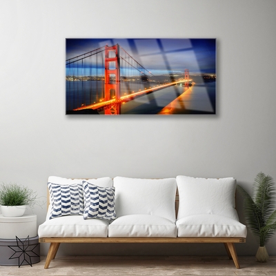 Quadro acrílico Arquitetura de pontes