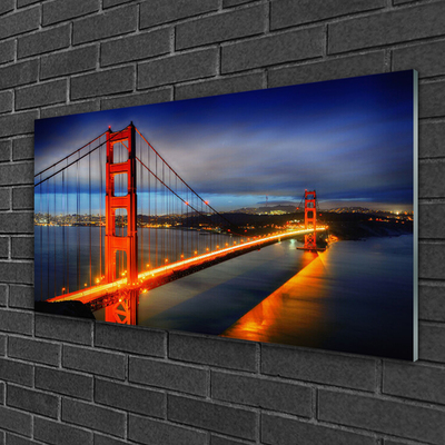 Quadro acrílico Arquitetura de pontes