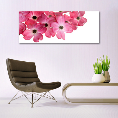 Quadro acrílico Flores na Parede