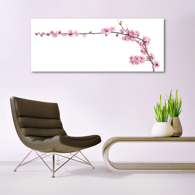 Pintura acrílica Flores na Parede