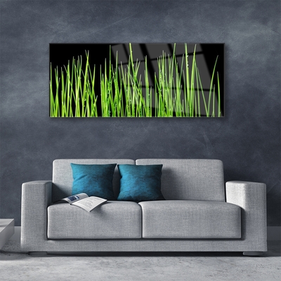 Quadro acrílico Planta de grama