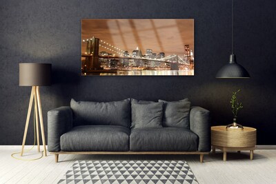 Quadro acrílico Arquitetura da Cidade da Ponte