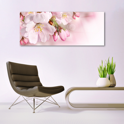 Quadro acrílico Flores na Parede