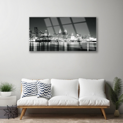 Quadro acrílico Casas de Água da Cidade