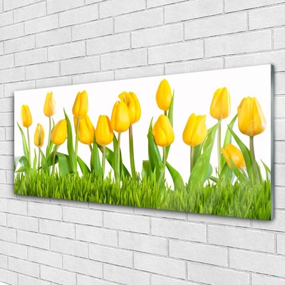 Quadro acrílico Tulipas na Parede