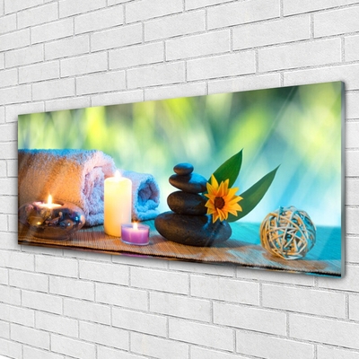 Pintura acrílica Velas Toalha Arte