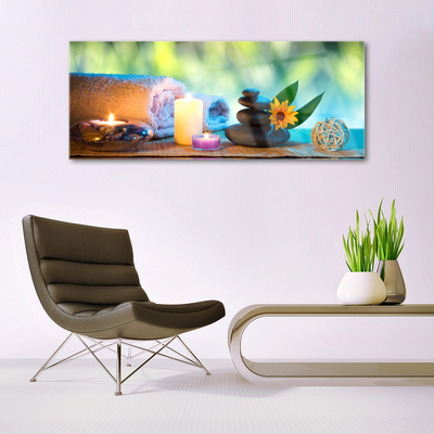 Pintura acrílica Velas Toalha Arte