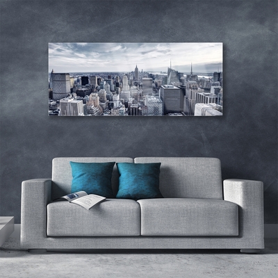 Pintura acrílica Casas da Cidade