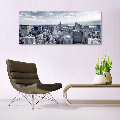 Pintura acrílica Casas da Cidade