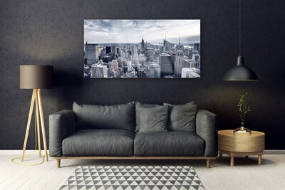 Pintura acrílica Casas da Cidade