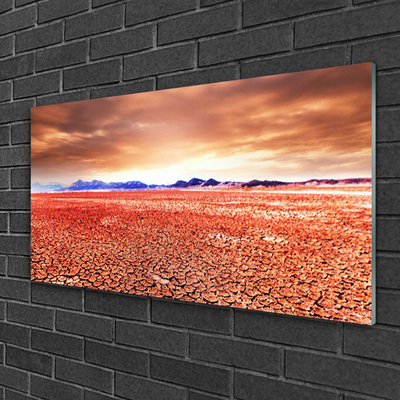 Quadro acrílico Paisagem desértica de areia