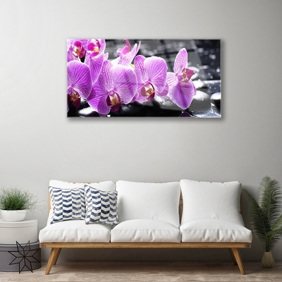 Quadro acrílico Flor na Parede