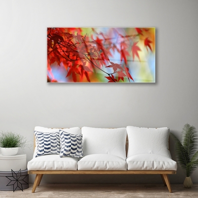 Quadro acrílico Folhas da Natureza