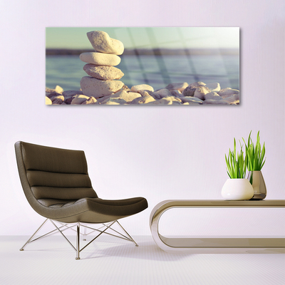 Quadro acrílico Pedras para o Muro