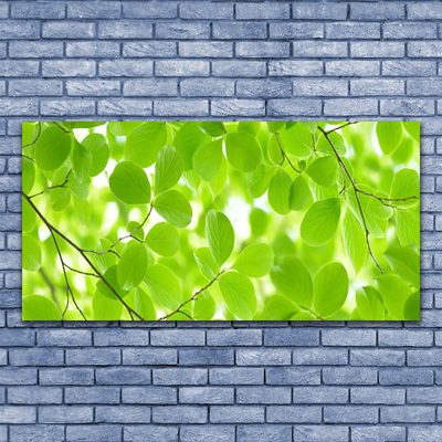 Pintura acrílica Folhas da Natureza