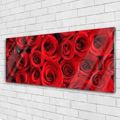 Quadro acrílico Flores de rosas