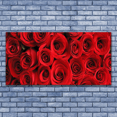 Quadro acrílico Flores de rosas