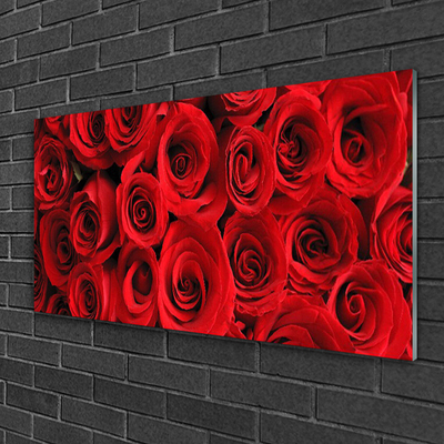 Quadro acrílico Flores de rosas