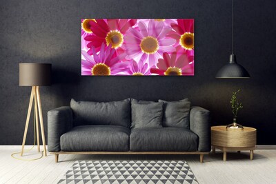 Quadro acrílico Flores na Parede