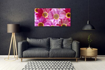 Quadro acrílico Flores na Parede
